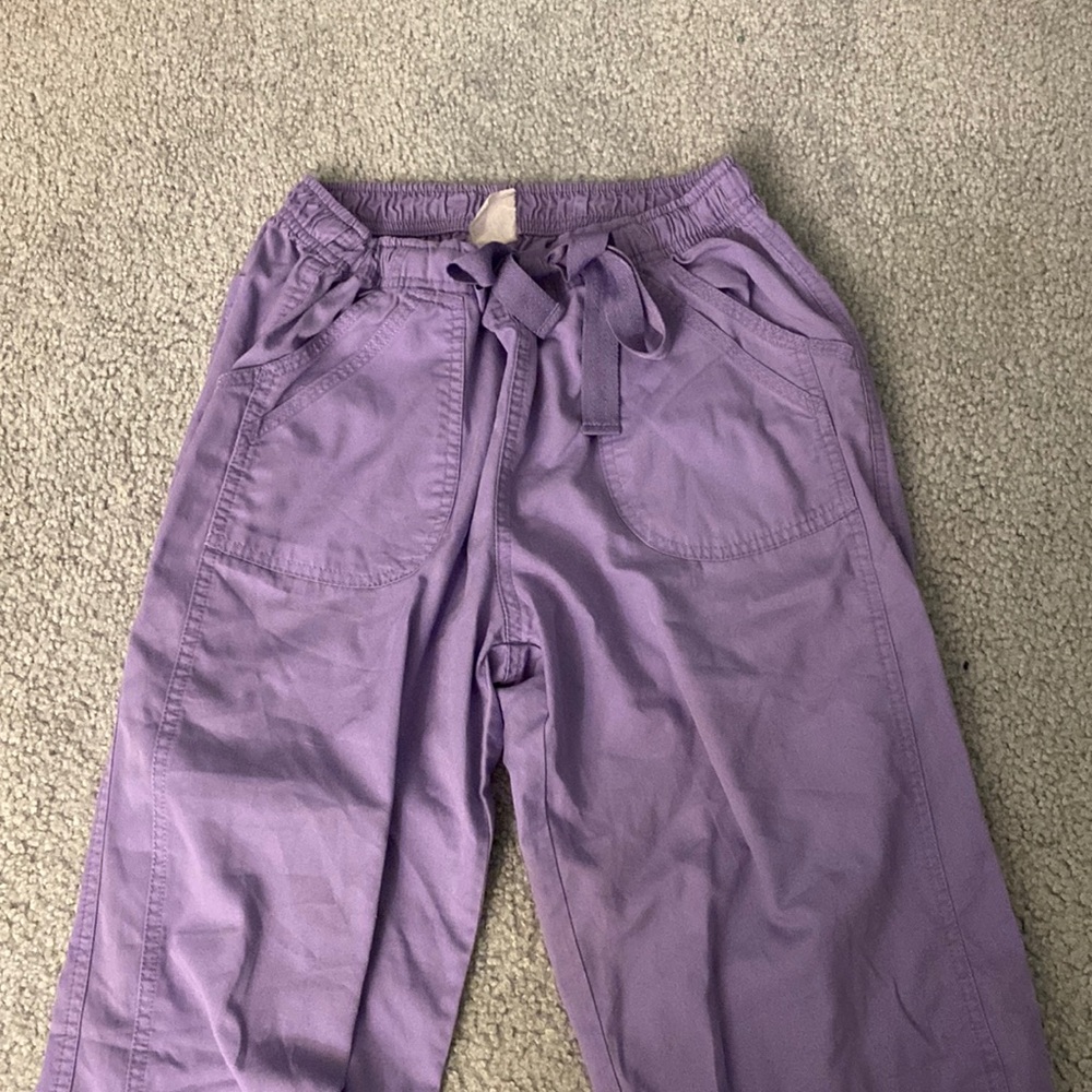 purple cargo pants